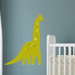 stickers dinosaure vert