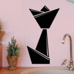 Vignette Origami Chat