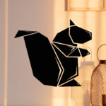 Vignette Origami Écureuil