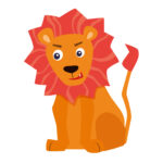 vignette lion