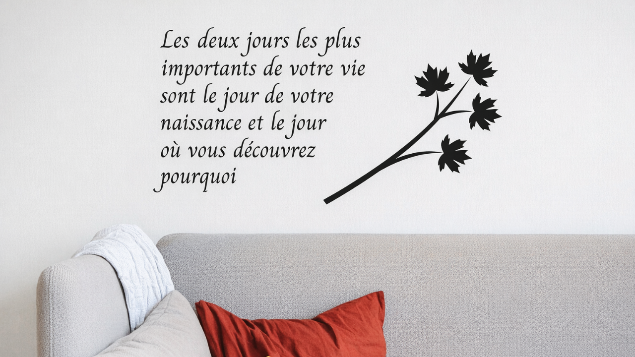 stickers phrase inspirante stickers phrase inspirante