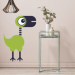 vignette oiseau vert