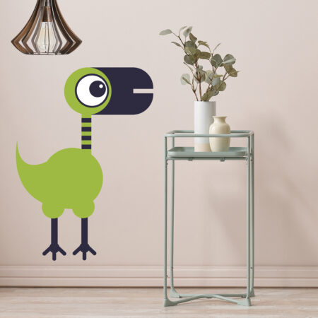 vignette oiseau vert