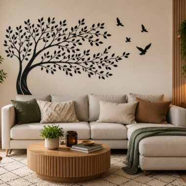 Comment décorer son salon avec des stickers muraux ?