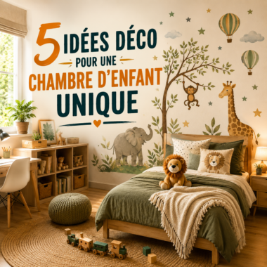 5 idées déco pour une chambre d&rsquo;enfant unique