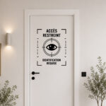 Sticker Acces Restreint