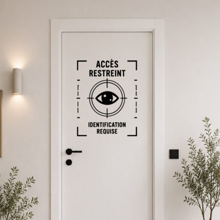 Sticker Acces Restreint