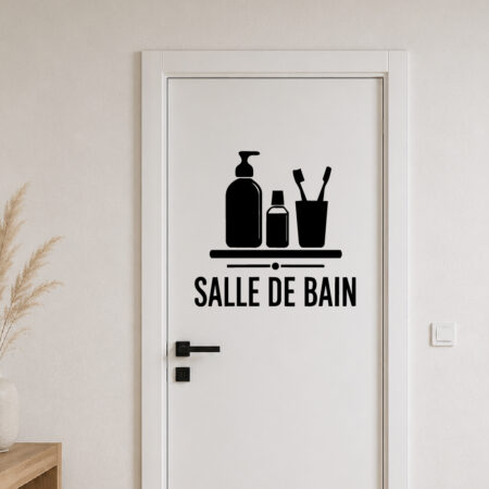 Sticker Accessoires Salle de Bain