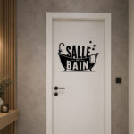 Sticker Baignoire Retro