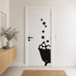 Sticker Baignoire avec Bulles