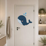 Sticker Baleine Cartoon2