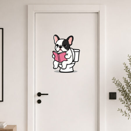 Sticker Bouledogue Cartoon2