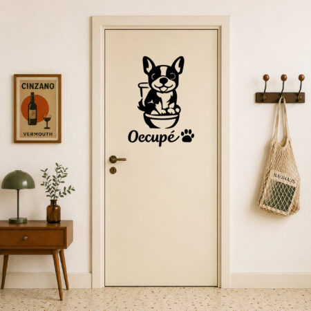 Sticker Bouledogue Humoristique