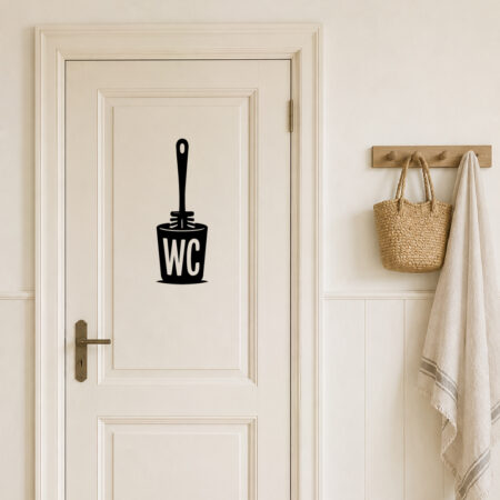 Sticker Brosse Toilette