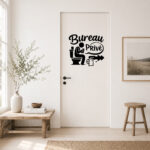 Sticker Bureau Très Privé