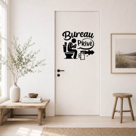 Sticker Bureau Très Privé