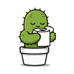 Sticker Cactus Humoristique2
