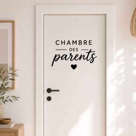 Sticker Chambre des Parents