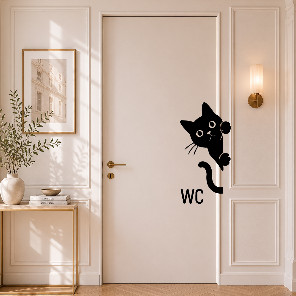 Sticker Chat Curieux Sticker Chat Curieux