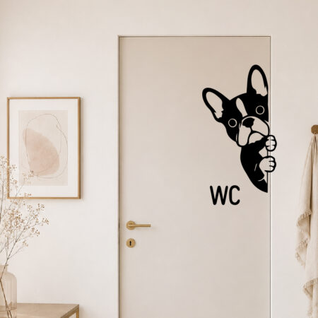 Sticker Chien Curieux