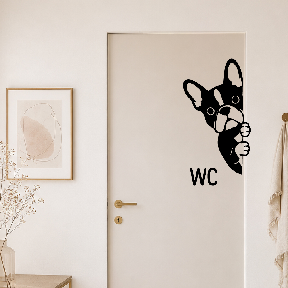 Sticker Chien Curieux Sticker Chien Curieux