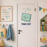 Sticker Coussin Bonne Nuit