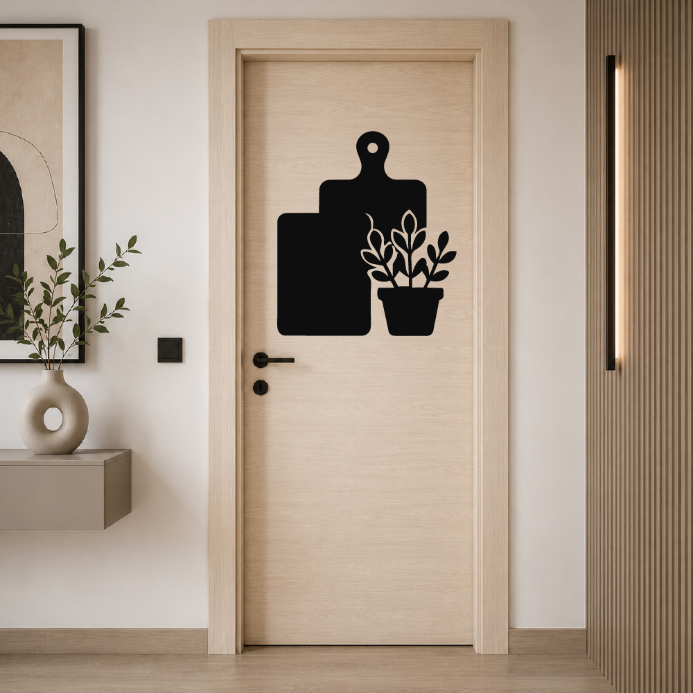 Sticker Cuisine Bois et Nature Sticker Cuisine Bois et Nature