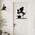 Sticker Cuisine Femme Chef