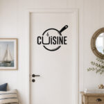 Sticker Cuisine Moderne Poêle Design