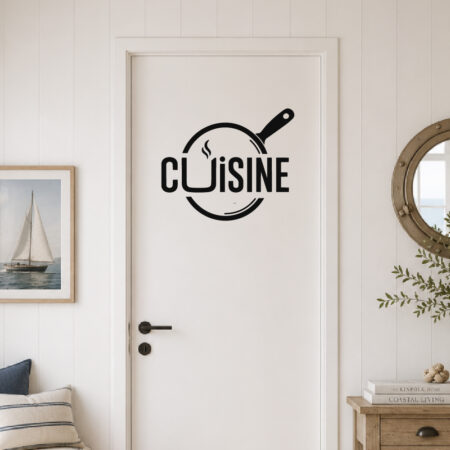 Sticker Cuisine Moderne Poêle Design