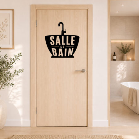 Sticker Déco Salle de Bain
