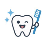 Sticker Dent Cartoon