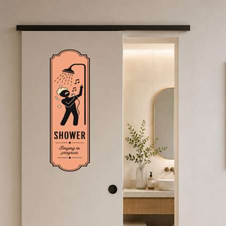 Sticker Douche Humoristique Vintage2