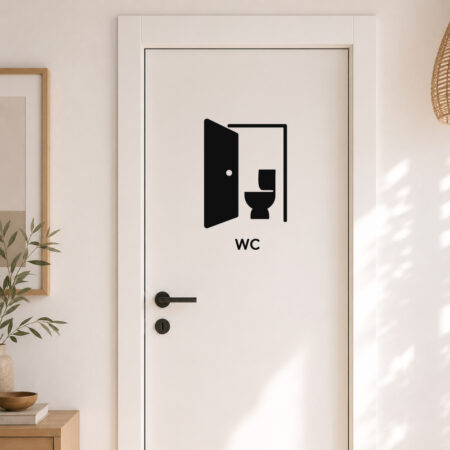 Sticker Entrée Toilettes