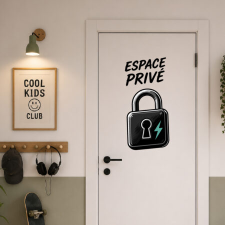 Sticker Espace Privé2
