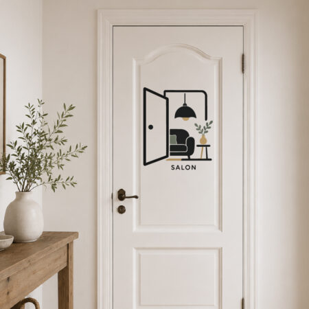 Sticker Intérieur Salon Chic2