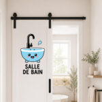 Sticker Lavabo Kawaii