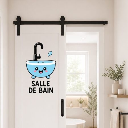 Sticker Lavabo Kawaii