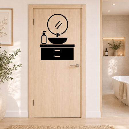 Sticker Meuble Vasque Salle de Bain