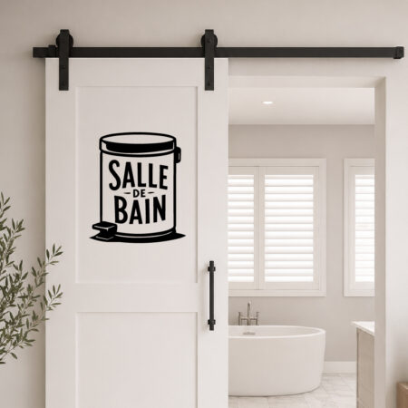 Sticker Mini Poubelle Salle