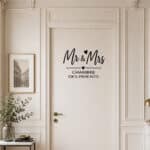 Sticker Mr & Mrs