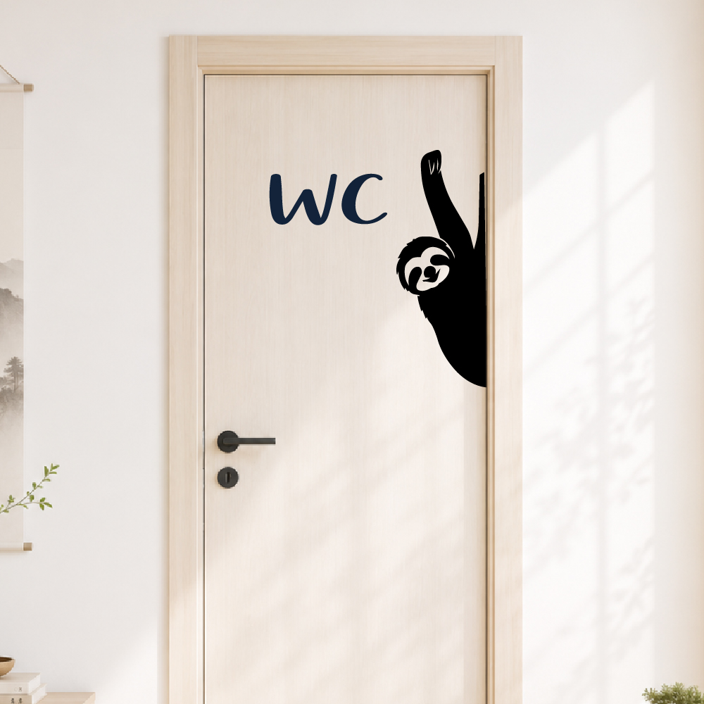 Sticker Paresseux Suspendu Sticker Paresseux Suspendu