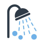Sticker Pictogramme Douche Moderne2
