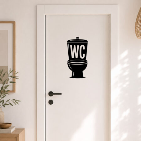 Sticker Pictogramme Toilettes