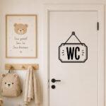Sticker Plaque Suspendue