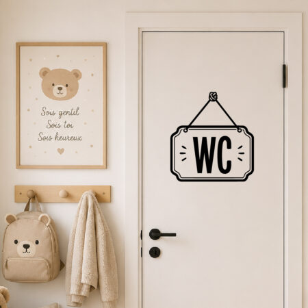 Sticker Plaque Suspendue