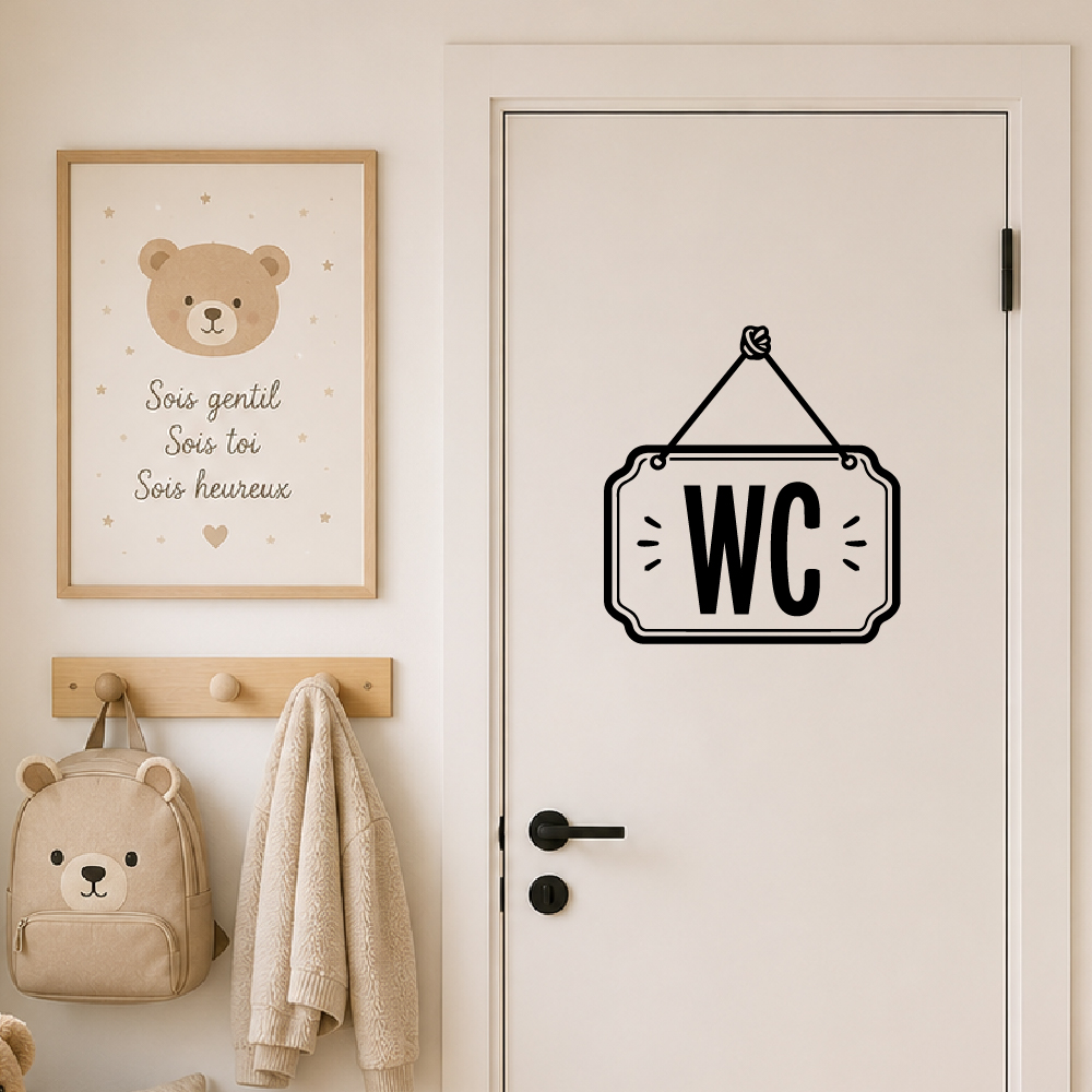 Sticker Plaque Suspendue Sticker Plaque Suspendue