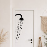 Sticker Pomme de Douche