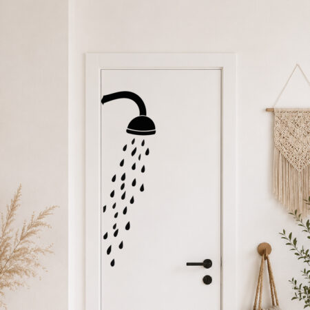 Sticker Pomme de Douche