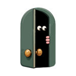 Sticker Porte Fantôme2